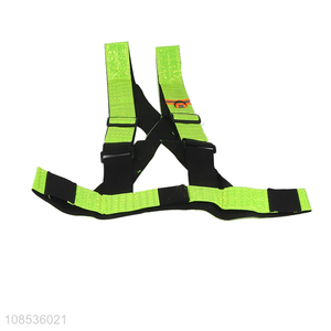 Wholesale multi-function adjustable reflective safety vest for cycling