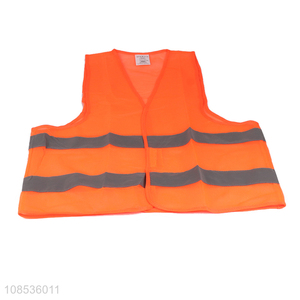 Wholesale cheap reflective safety vest for construction crossing guard