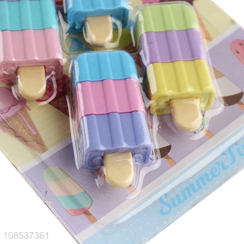 China wholesale cartoon school students eraser set