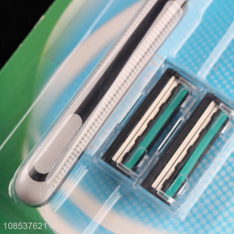 Factory price men double blade shaver for daily use