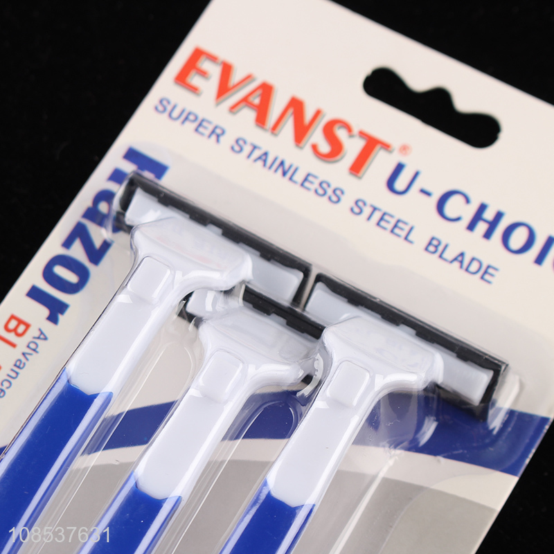 High quality disposable stainless steel blade razor