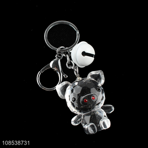 Good quality cute animal acrylic <em>key</em> <em>chain</em> promotional keychain