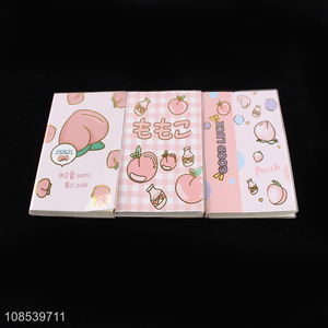 Low price cartoon cover students writing notebook