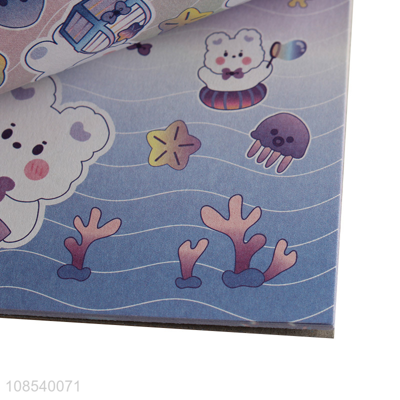 Hot selling kids cartoon diy scrapbooking sticker