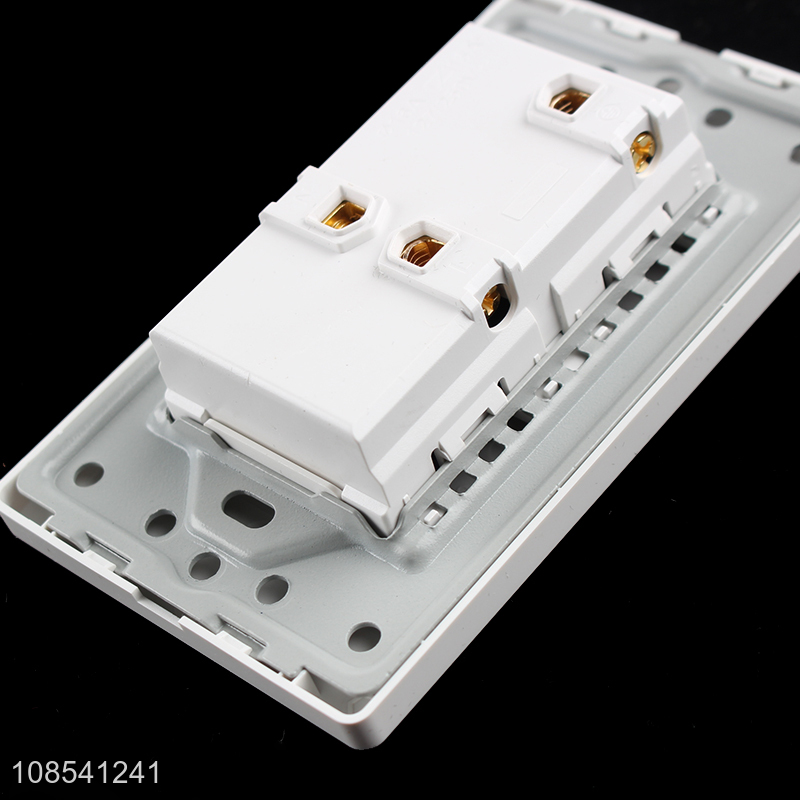 Bottom price USA standard wall plate switch white wall receptacle