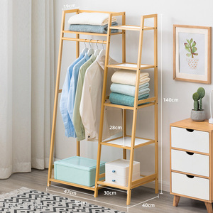 Factory price multifunctional heavy duty clothing rack storage shelf