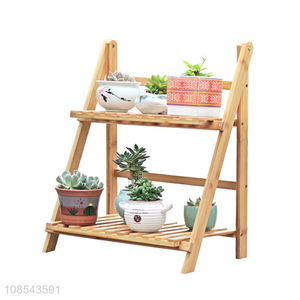 Wholesale plant stand bamboo plant stands flower pot ladder stands