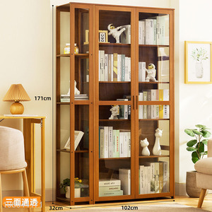 Good quality home furniture floor bookshelf bookcase