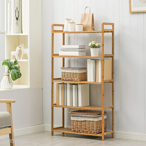 Good quality simple design storage rack bookshelf