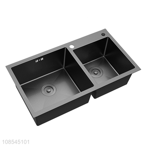 New arrival household stainless steel double sink kitchen sink