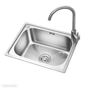 Hot selling stainless steel vegetable washing basin kitchen sink
