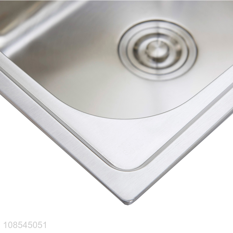 Hot selling stainless steel vegetable washing basin kitchen sink