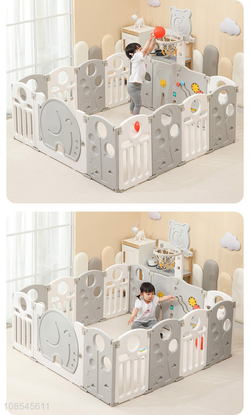 Wholesale from china baby play yard safety plastic fence