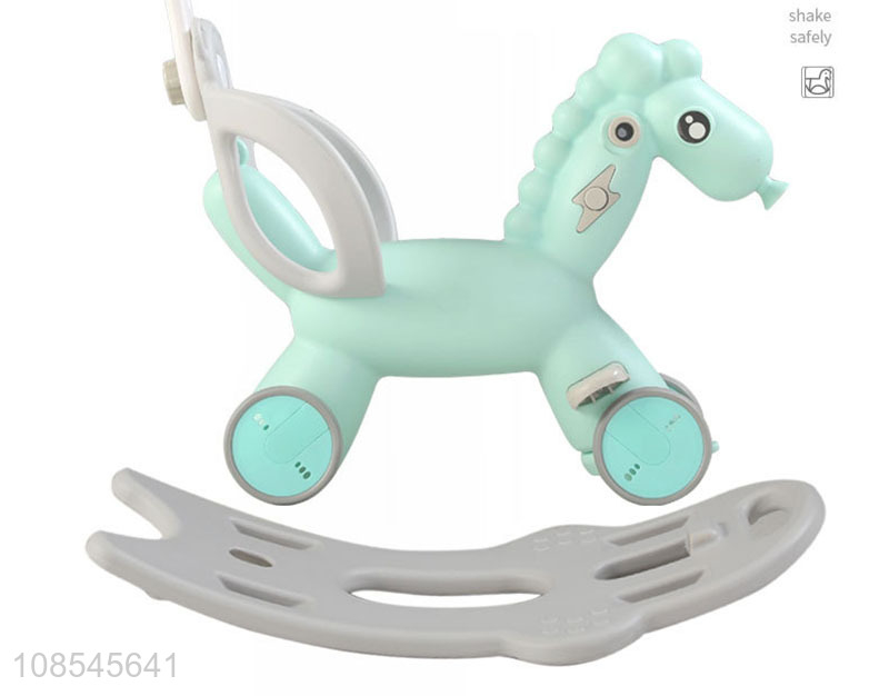 Hot items plastic rocking horse children's toys for sale