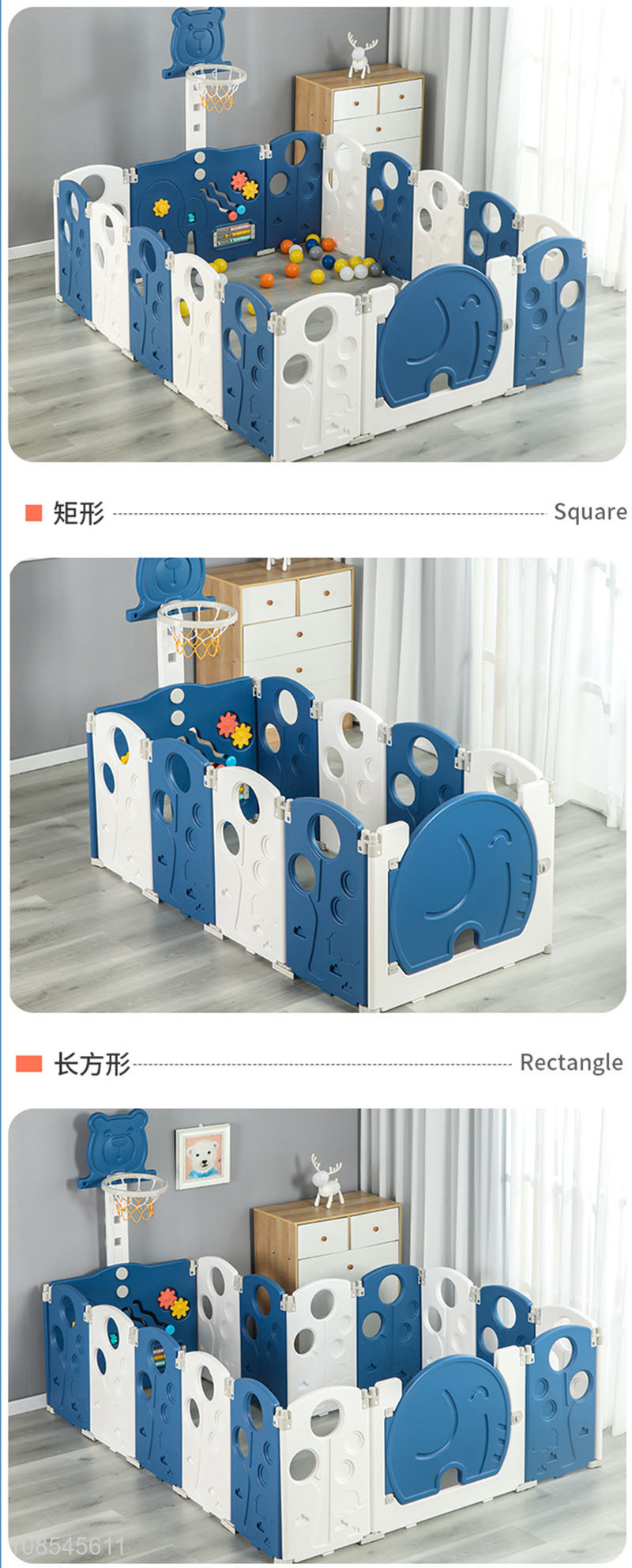 Wholesale from china baby play yard safety plastic fence