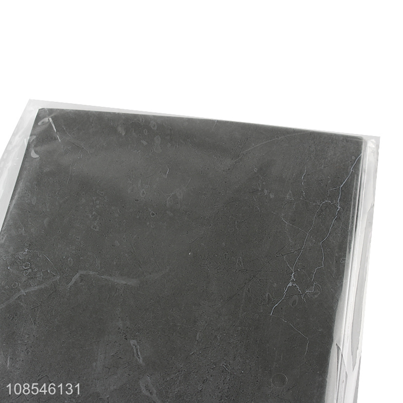 Hot selling waterproof plastic flooring tiles pvc floor stickers