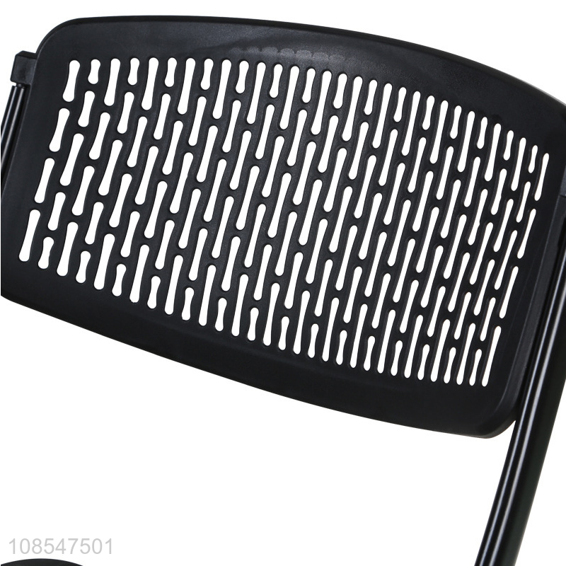 Hot selling school office folding chairs with folded writing pad