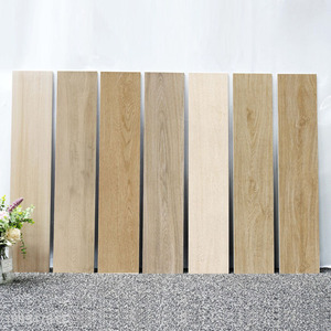 Good sale all-porcelain straight edge wood grain floor tiles