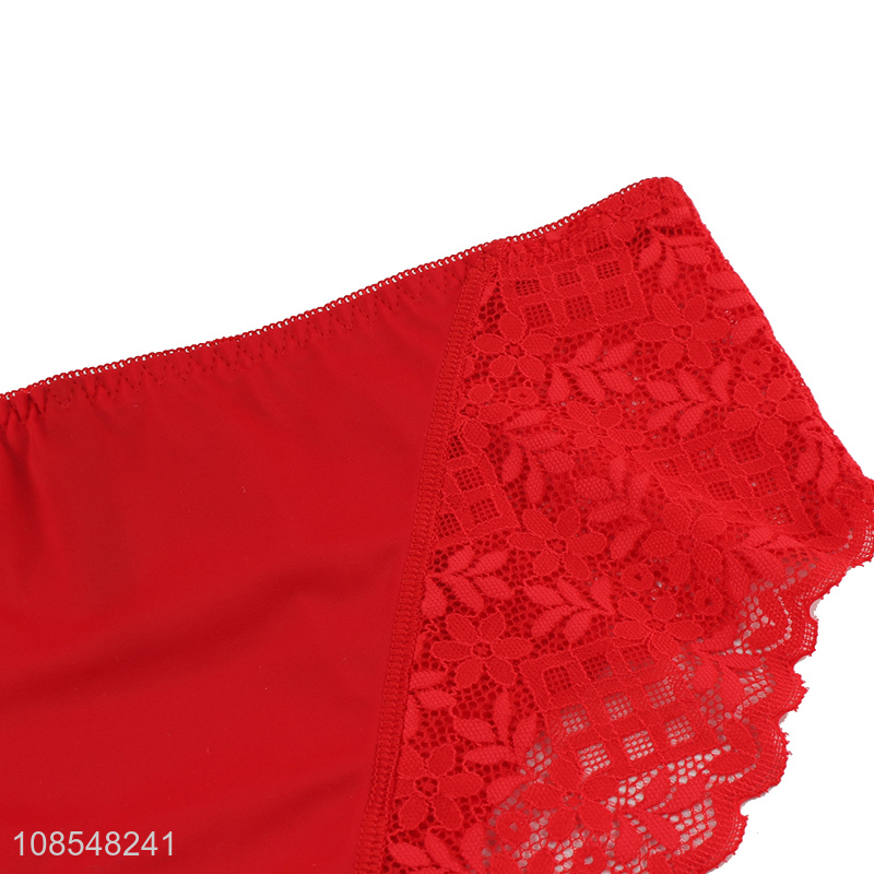 Hot product womens panties soft sexy lace briefs wholesale
