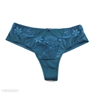Factory supply women underwear no show t-back thong panties