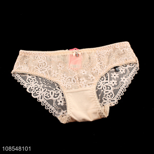 Popular product women briefs sexy lace low waist panties