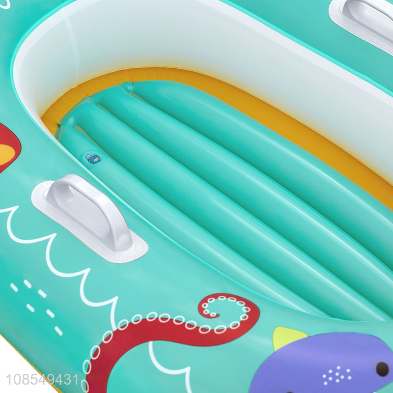 Good price kids inflatable boats children inflatable pool floats