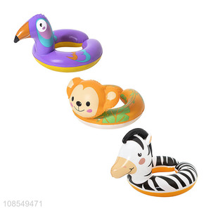Wholesale <em>inflatable</em> pool floats animal <em>swim</em> tube <em>ring</em> water toy