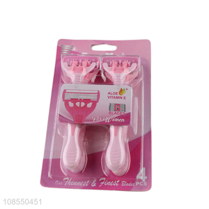 Latest design women 6blades disposable <em>razor</em> for sale