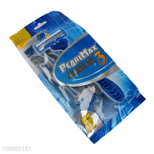 Hot items disposable triple blades <em>razor</em> for men