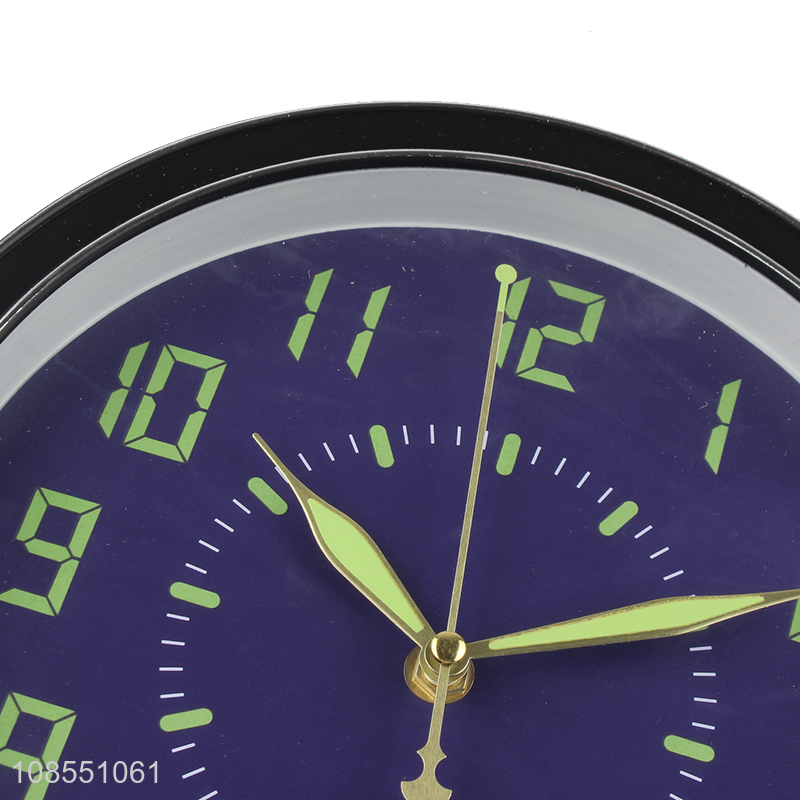 Factory supply living room noctilucent wall clock for home decor