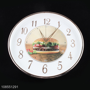 High quality personalized wall hanging clock for wall decoration