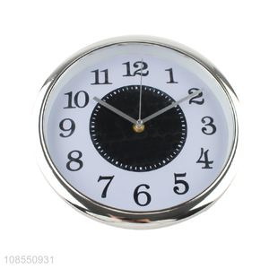 Hot selling wall clock plastic quartz clock for bedroom decor