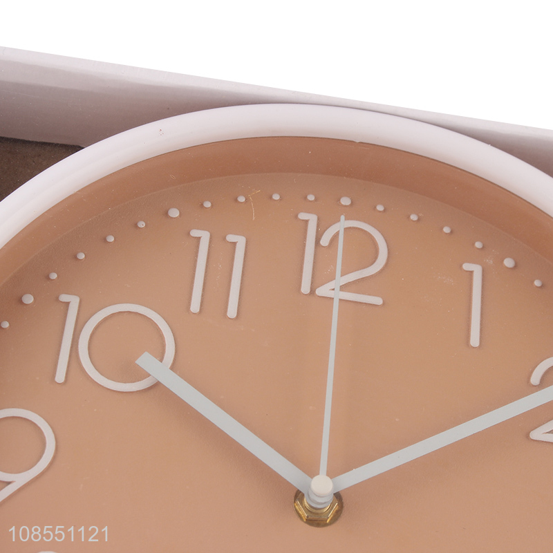 New products plastic wall clock quartz clock for home kitchen