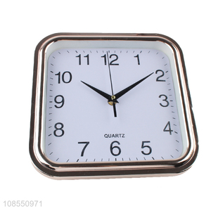 Yiwu market modern wall clock silent quartz clock for home use