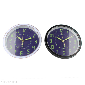 Factory supply living room noctilucent wall clock for home decor
