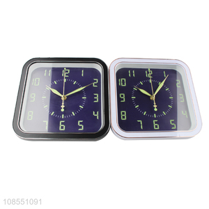 Hot sale noctilucent wall clock for office home kitchen school