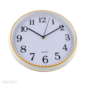 Hot selling silent wall clock quartz clock for home office