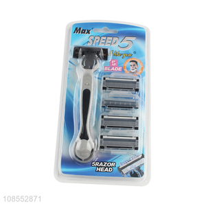 Bottom price 5 blades disposable razors multipurpose shaving <em>razor</em>