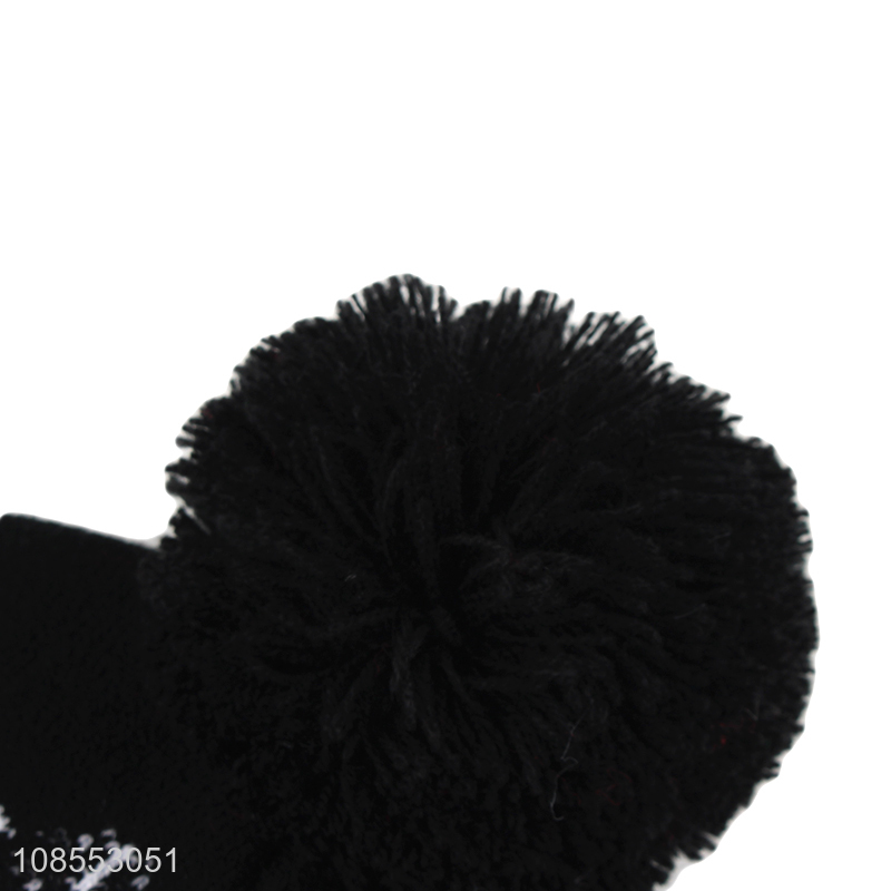 China factory winter warm christmas beanie knitted hat