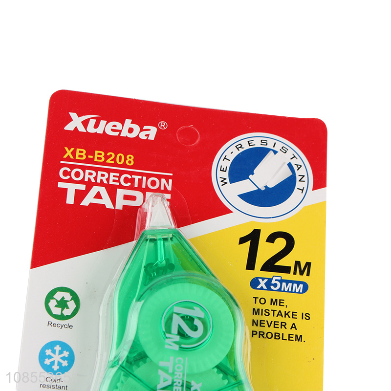 Top quality plastic students correction tape for office