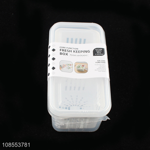 Wholesale plastic fresh-keeping box multipurpose plastic storage box