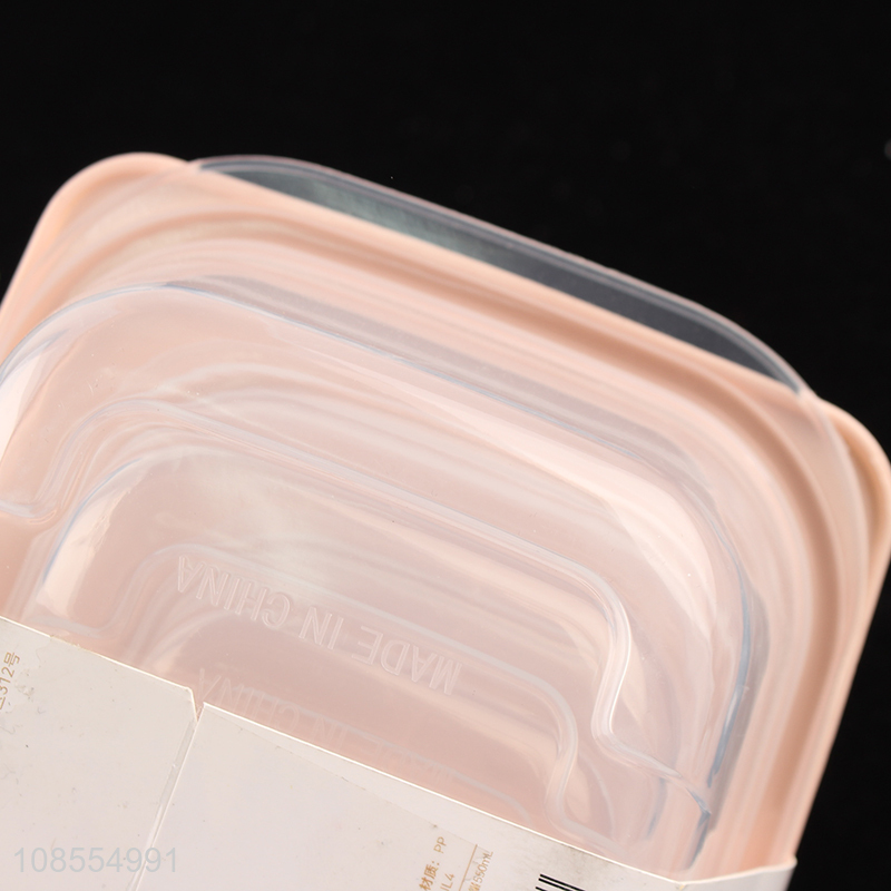 China factory 3pieces plastic crisper preservation box for sale