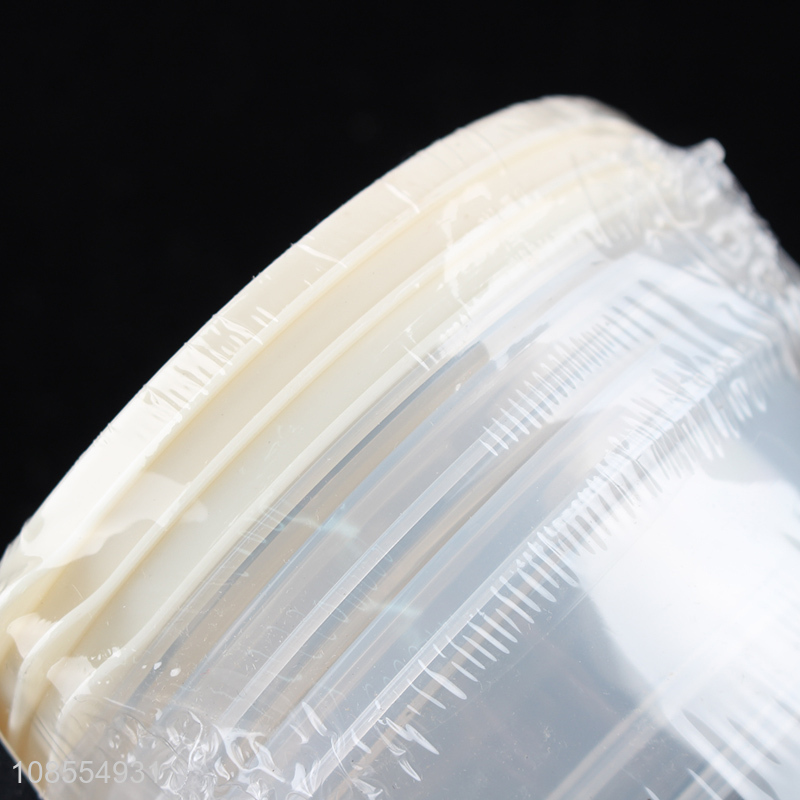 Hot items 3pieces round plastic crisper preservation box