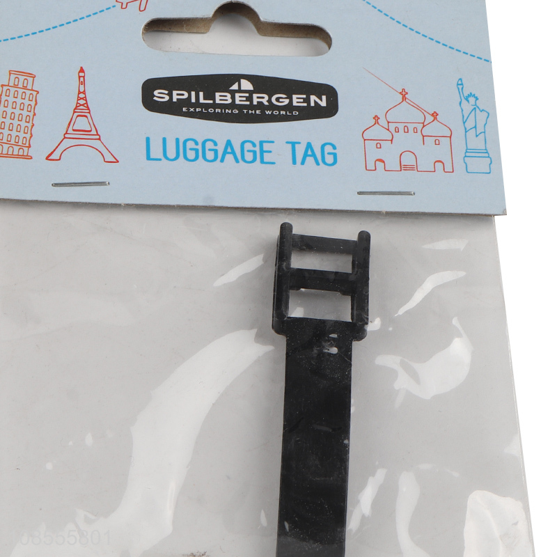 Good quality pvc travel tag for baggage luggage tag for suitcase