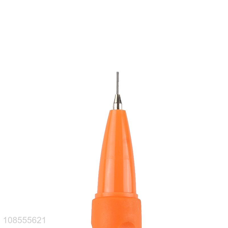Wholesale carrot shape mechanical pencil with 12 pencil lead refills