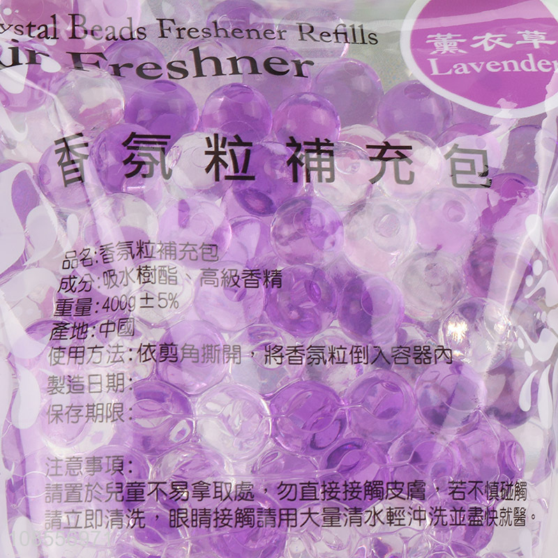 High quality crystal beads freshener refills