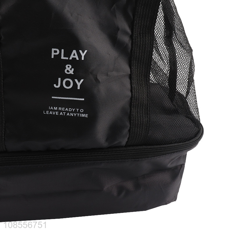 China wholesale eco-friendly black handbag shopping bag