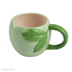Best sale home office ceramic drinking cup with handle