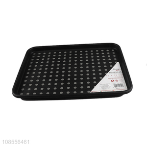 Factory supply plastic food storage serving tray for sale