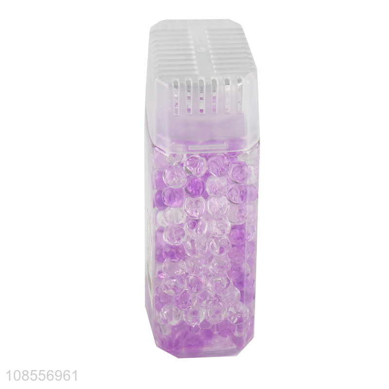 Hot selling bathroom lavender crystal beads air freshener